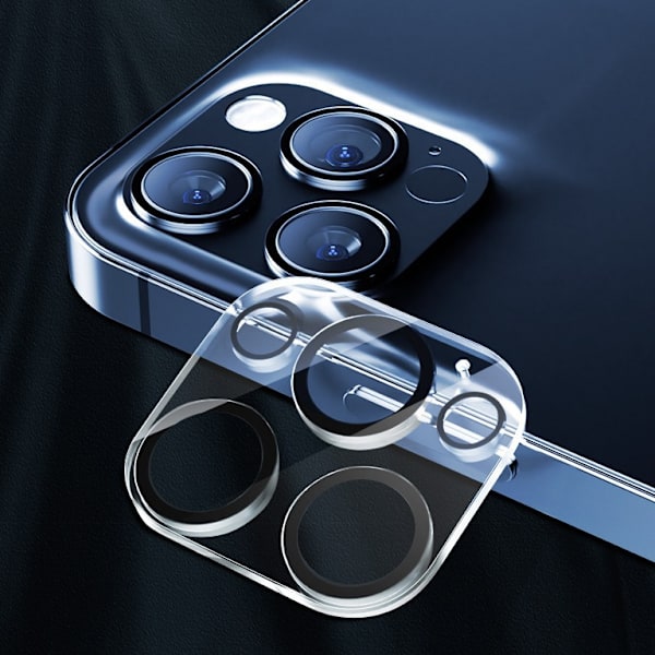 [2-pak] iPhone 15 15 Pro Max linsebeskyttelse i hærdet glas
