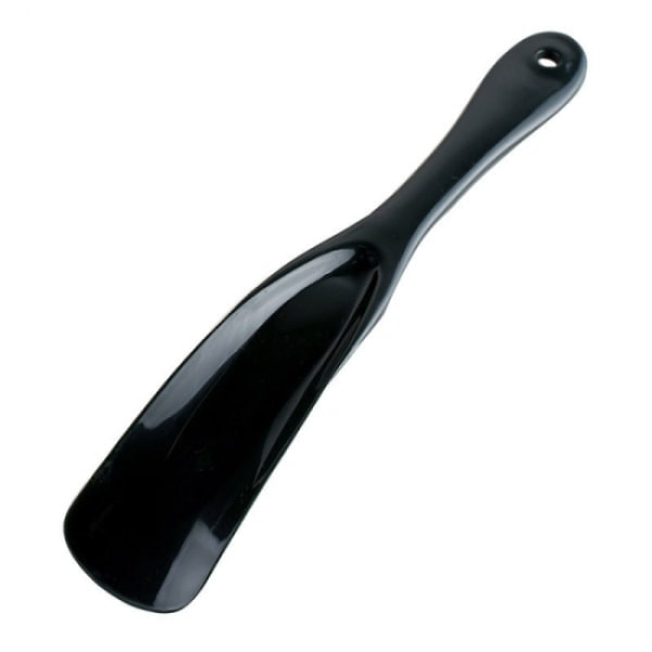 Plastic shoe horn Black Black