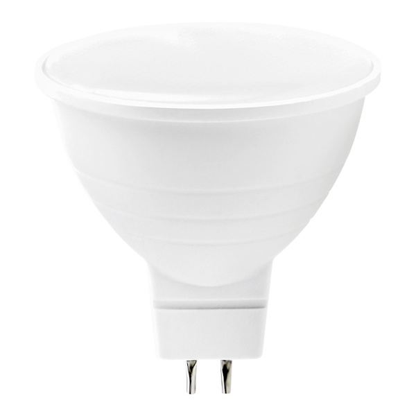 Set med 2 GU10 LED-lampor med transparent kåpa (kallvit) 5w6 lampor