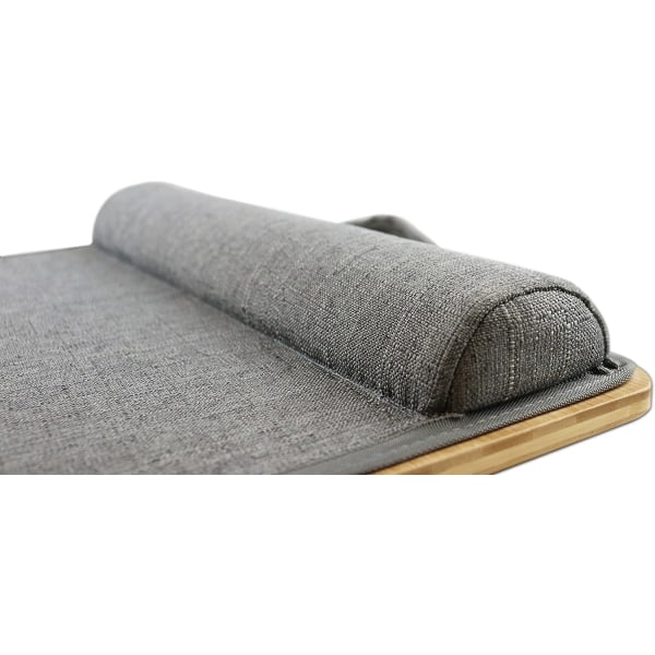 Laptopbricka med kudde, laptopknäskydd, surfplatta säng, B