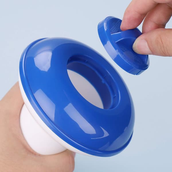 Flytande klordispenser för simbassäng, klordispenser