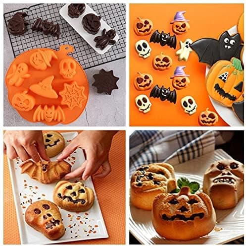 Halloween Silikonformar, Halloween Chokladform Silikon Pum
