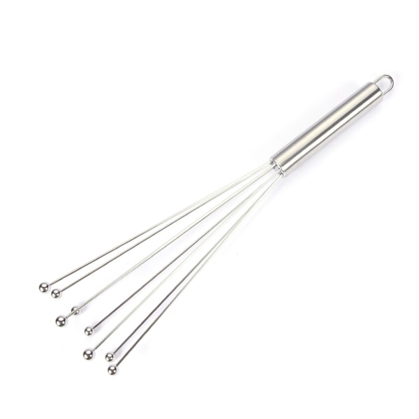 Flash mixer, 10 inch all stainless steel ball egg beater, handhel