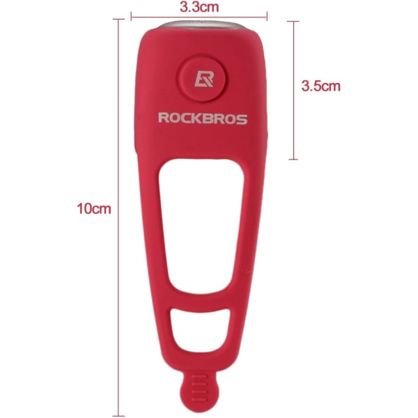 Elektrisk cykelklocka, elektroniskt cykelhorn, 80dB vattentät Mini E-
