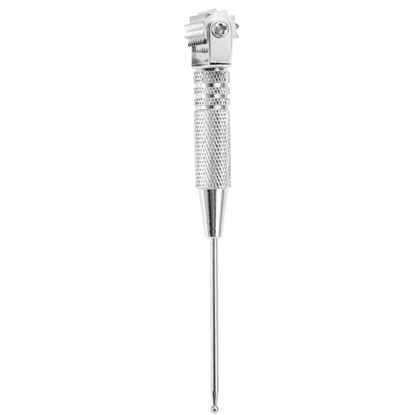 Silver one-piece ansiktsmassage rulle, multifunktionell akupunktur