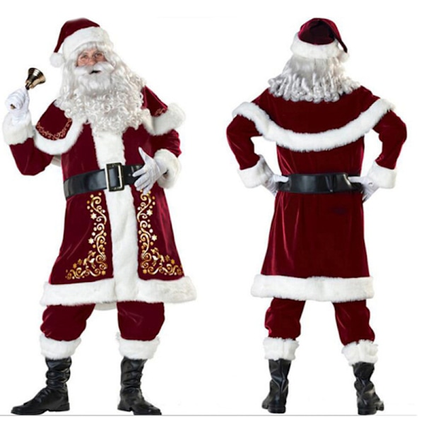 Jultomtekostym Jultomtekostym Plus Size L