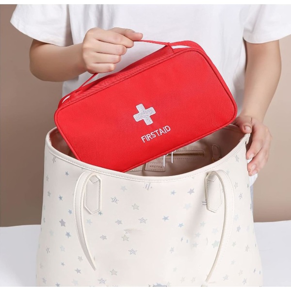 2 delar Reseförsta hjälpen-väska, Mini First Aid-kit, Medical Emerge