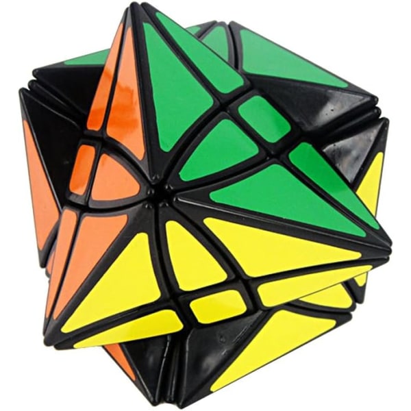 Magic Star Cube Black Irregular Cube (Rex Cube)