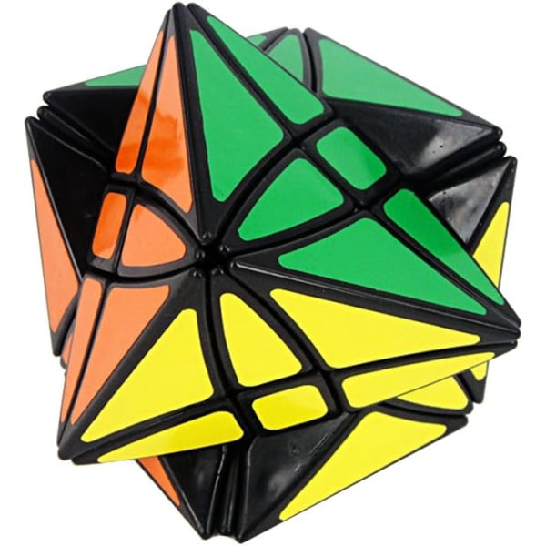 Magisk stjernekube svart uregelmessig kube (Rex Cube)