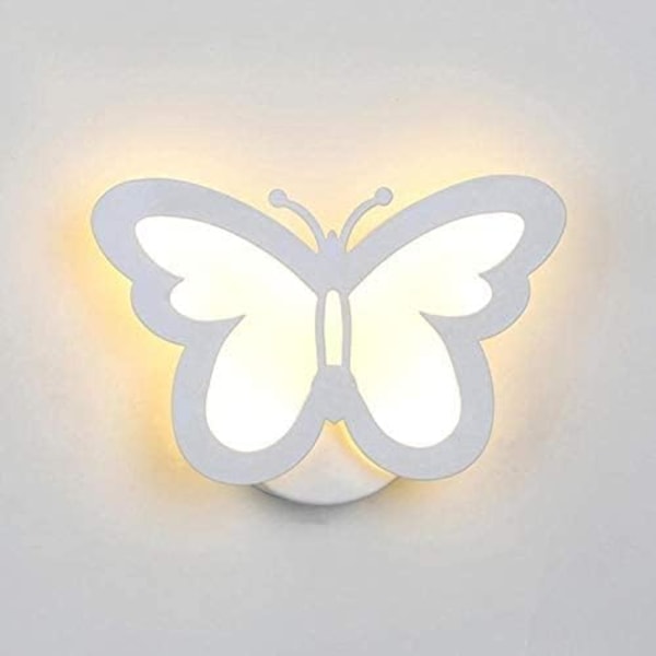 Væglampe Butterfly Form Væglampe Butterfly Lampe Led Lys