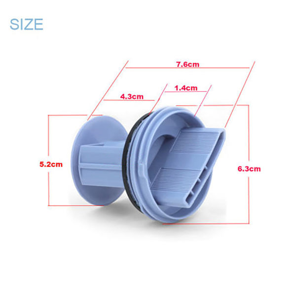 Tømmepropp for Siemens, Bosch Wm1095/1065 Wd7205 vaskemaskin,