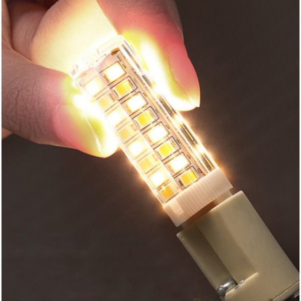 5 Watt g9g9 LED-lampa med 3000k varmt ljus motsvarande 40 W 420