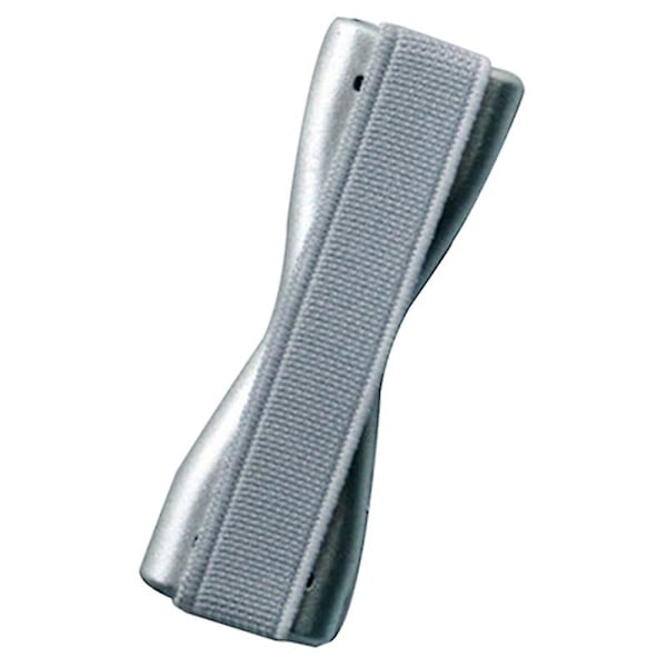 （silver）4PCS Chic Finger Telefonhållare Plast Sling Grip Anti Sli