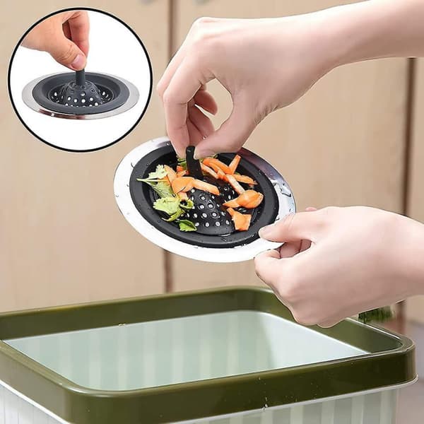 Solution Dome Drain Protector for Showers and Tubs, Installs on D