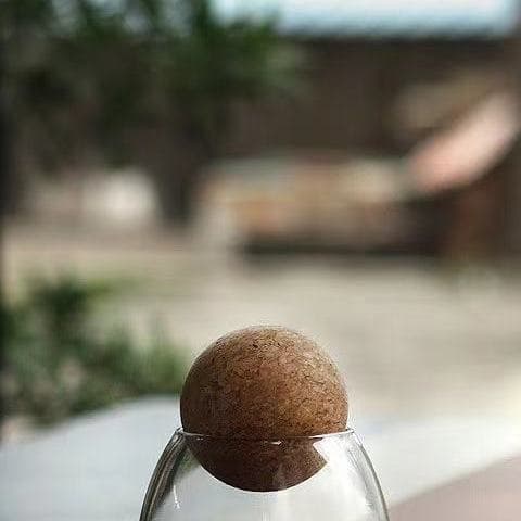 6,5 cm korkki, korkkiteekannu