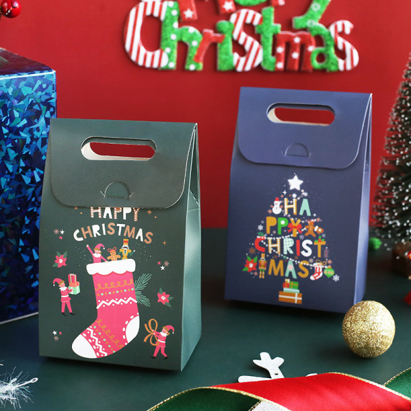 Julbox 12 st Snöflinga Krispiga kex Färgbox Chris