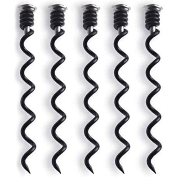 Ersättningsspiralstång för korkskruv, Stål, 5-PACK