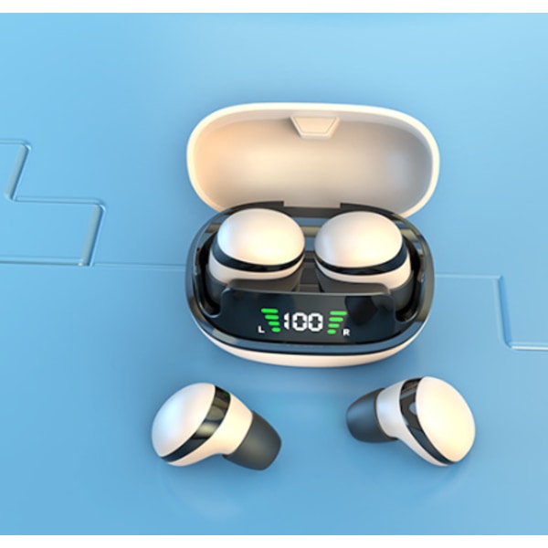 Hudfärg, trådlösa Bluetooth hörlurar, Bluetooth 5.3-hörlurar