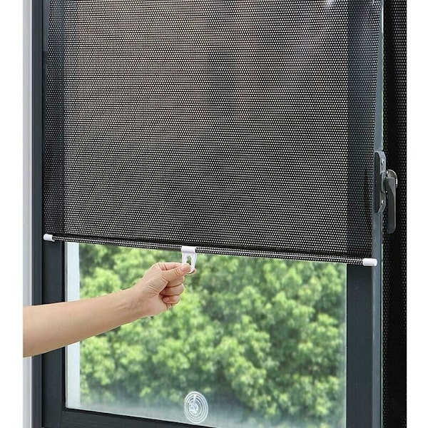 50x125cm Mørklægningsrullegardiner Uden Boring, Trækbar Sol