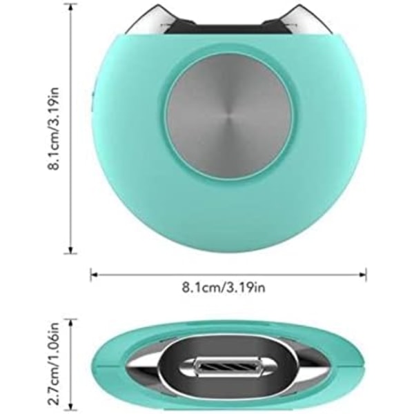 Cut Nail Clipper (Väri: Sininen) Sähköinen ja automaattinen kynsileikkuri