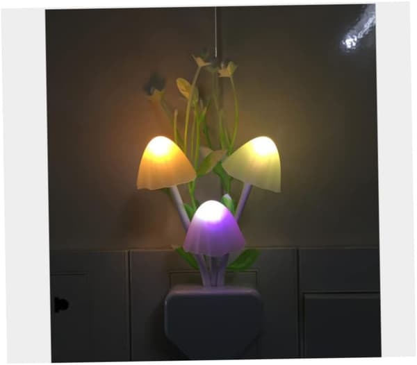 Sopplampe Barnelys Sensor LED Nattlys Fargeendring
