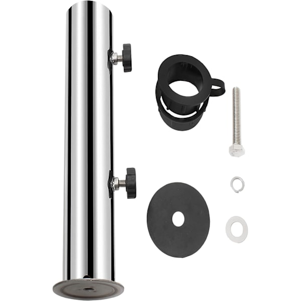 300*57mm, Universal rustfrit stålrør til 30/40kg granit parasol