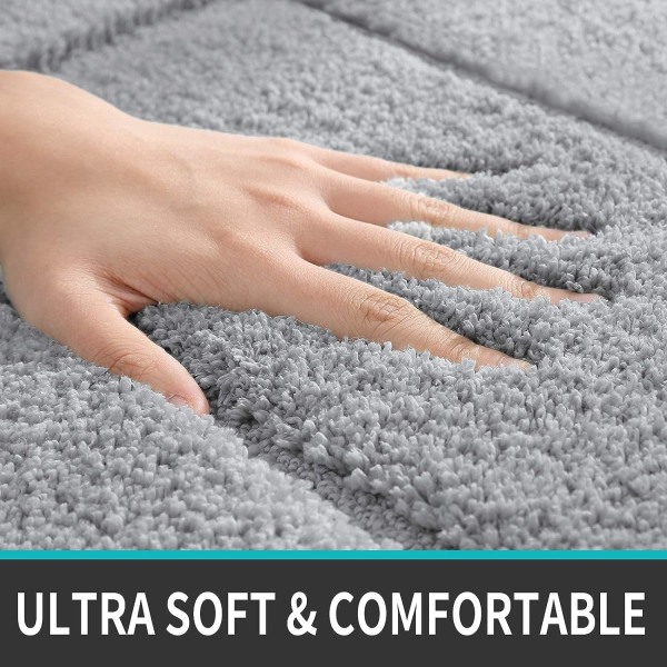 Skridsikker bademåtte vandabsorberende mikrofiber blød bademåtte,Mach