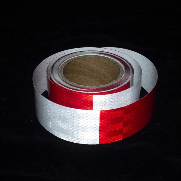 Reflekterende tape vandtæt, 2\" X33ft reflekterende advarselsmærkat H