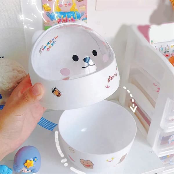 Cartoon Shape Desktop Trash Can Organizer, Cute Mini Table Storag