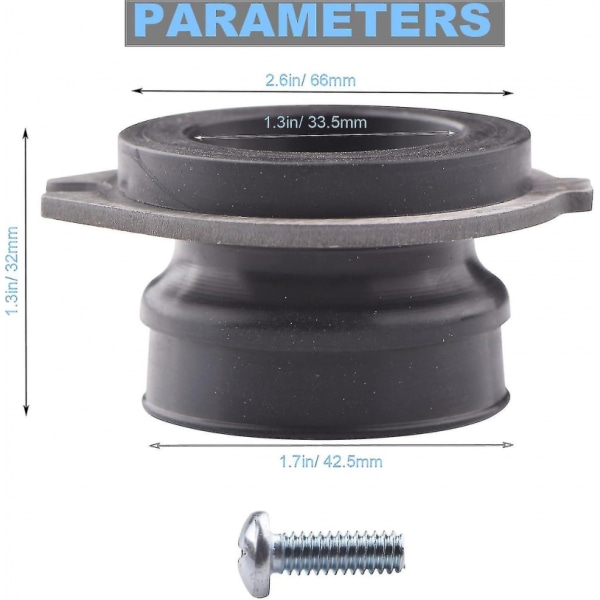 2-pack Flex-koppling 75499 Reservdelar för sophantering