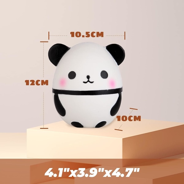 Panda Egg Galaxy Collection Squishies Uutuus Stressinlievittäjä Lelut