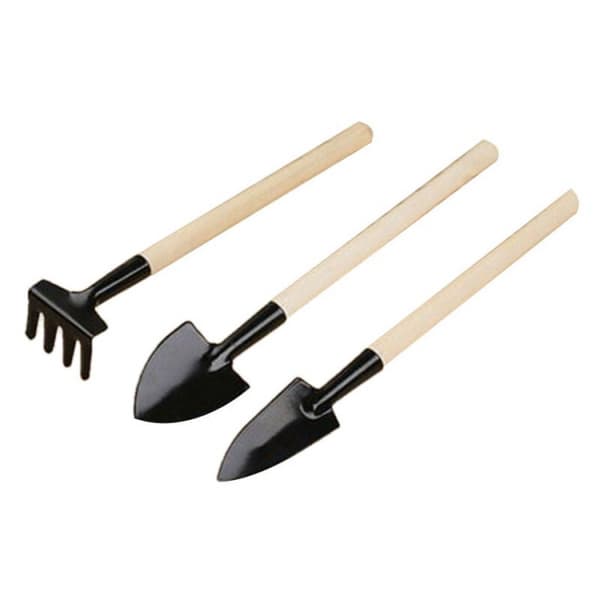 Bärbar Mini Trädgård Verktyg Kit Liten Spade Hacka Verktyg