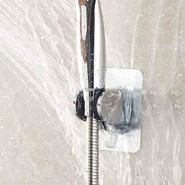 Duschhållare, självhäftande löstagbart väggmonterat duschhuvud