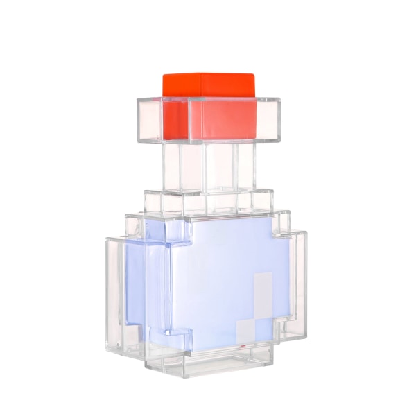 8 färger Potion Bottle Lamp Enkel för Minecraft Night 8 färger L