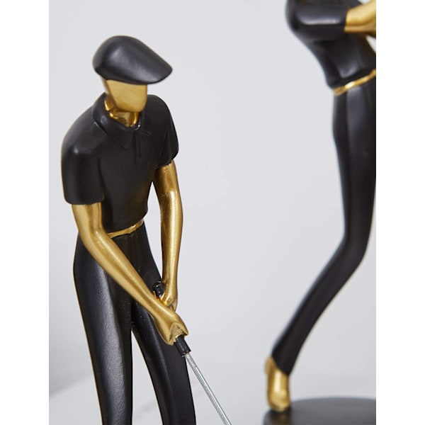 Amoy-Art Golfer Statyett Figur Dekor Modern Inter