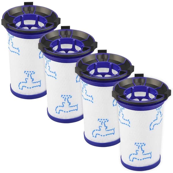 4-pakning erstatningsfilter til Rowenta Air Force 360 ​​RH9037 RH90