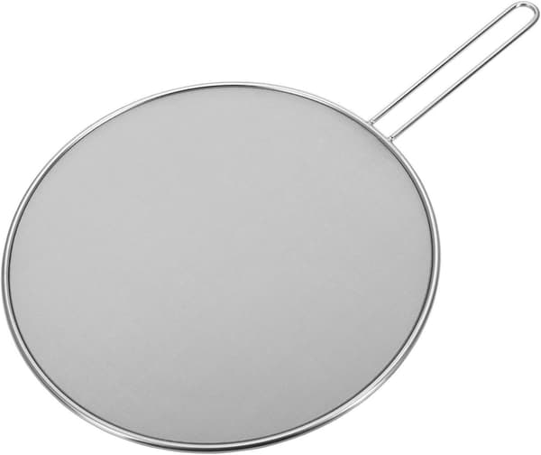Kjøkken sprutbeskyttelse, diameter 29 centimeter, rustfritt stål, e