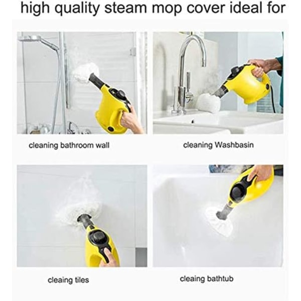Stor rund damprengjøringsbørste for Karcher SC1 SC2 SC3 SC4 SC5