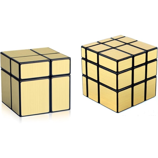 Speilkubesett, 2x2 3x3 speilblokker 2x2x2 3x3x3 Speed ​​​​Cube B