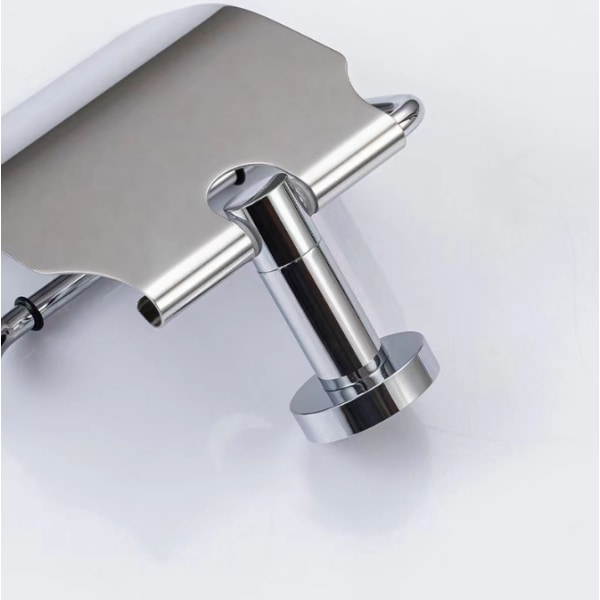 Toiletpapirholder, 304 rustfrit stål toiletrulleholder bad