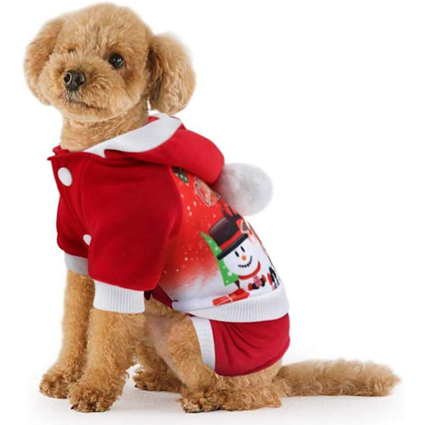 M Jul Hundekappe i Bomuld med Knapper -