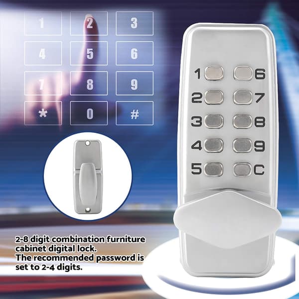 Digital kode lås Tastatur kombinasjon Passord Sikkerhetslås