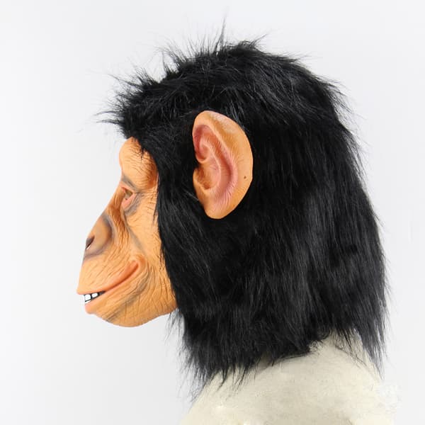Chimpansemaske, fuld ansigtsmaske