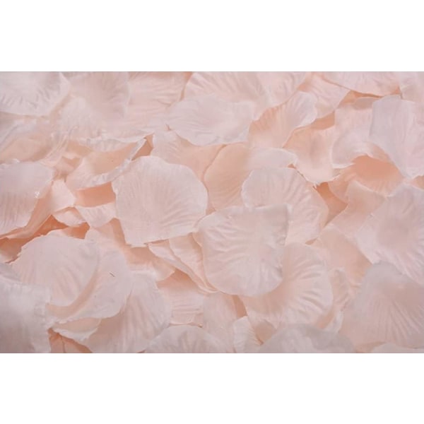 Roseblader av rayon, roseblader for bryllupsdekorasjon, Roma