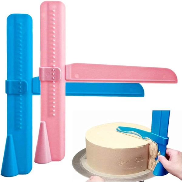 Kakkusilottaja, Säädettävä Kakkuspatula Kakkuraspa Fondant-silottaja