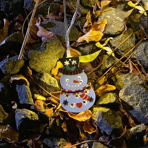 1 stk (snømann) 10 julelys, LED-lyssnor, LED Morocca