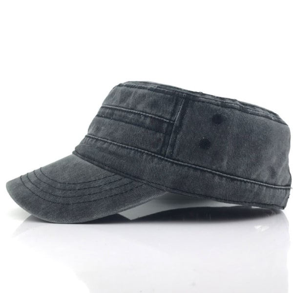 Svart cap Vintage justerbar cap Army Cadet Hat Co