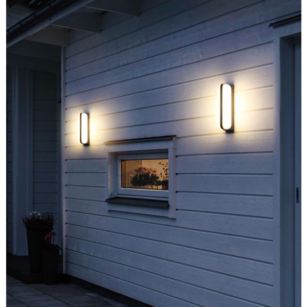 12W IP65 Moderne LED Utendørs Vegglampe Vanntett Vegglampe / Alu