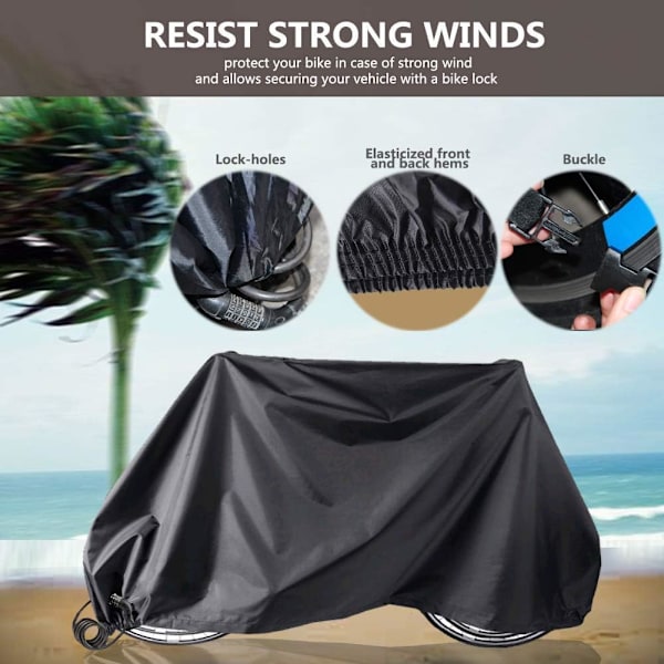 Funda de Bicicleta - Resistente al Agua y Anti-UV - Cubiertas de