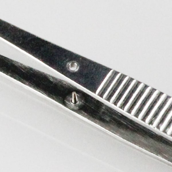Vis display rustfritt stål albueklemme -16cm enkelt bøyd stropp positi